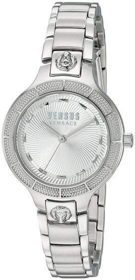 Montre versace femme online argent